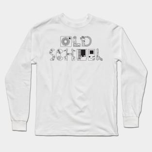 Old School Gamer Long Sleeve T-Shirt